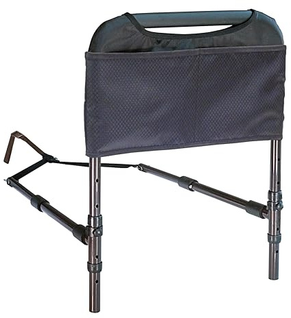 Able Life Bedside Mighty Rail, Portable Bed Guard and Assist Grab Bar for Seniors with Organizer Pouch (Eligible for VAT Relief in the UK)
