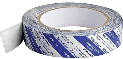 FastCap Peel and Stick SpeedTape Double Sided Adhesive Tape for Edge Banding - Wood Working Tools for Home Repair and Home Improvement - 1 x 50' - 98224