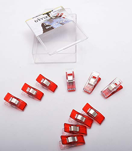 Trimz 10 x wonderclips, rot, 10 x 6 x 3 cm
