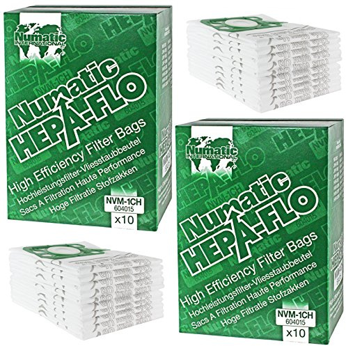 Numatic NVM-1CH Numatic Henry Cleaner Bags - 2 Boxes (Pack of 20)