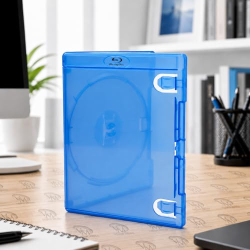 Amaray Custodie per Blu-Ray - Spessore 14mm (Pacco da 50 Unità)