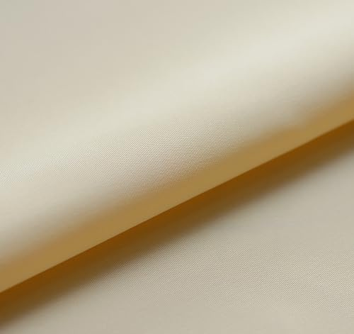 Markisenstoff Plane Zeltstoff Sonnensegel Persenningstoff Wasserabweisend (Beige) | Grundpreis pro qm: € 5,93