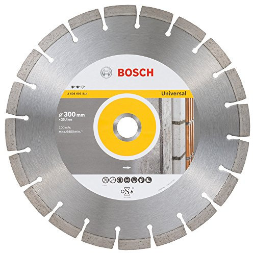 Bosh 2608603814 Disque à tronçonner diamanté expert for universal 300 x 25,40 x 2,8 x 12 mm