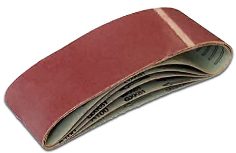 10 Bänder Schleifbänder 75x533 Bandschleifer Körnung 240 Schleifband Schleifpapier