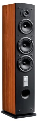 Triangle - Enceinte Hi-FI Antal 902 - Enceinte Colonne - Puissance Admissible 120W - Rendement 91 DB/W/m – Polyvalente Musique et Home-Cinéma - 220 x 1070 x 280 mm - Cognac (Pièce)