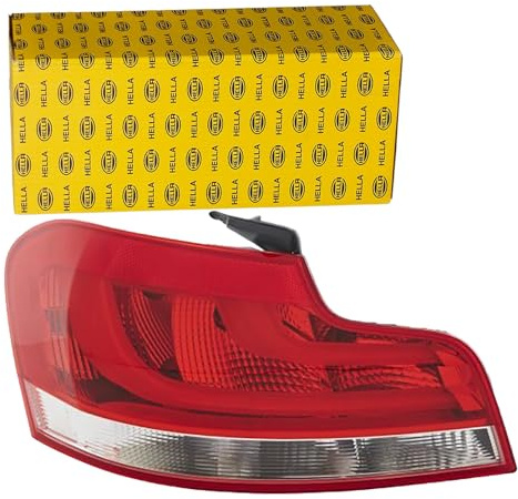 HELLA 2VP 010 756-211 Rückleuchte - LED - weiß/rot | Kompatibel mit: BMW 1 Cabriolet, 1 Coupe