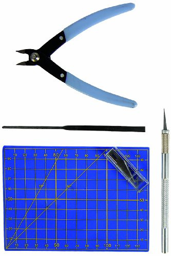 Italeri 510050815 - Werkzeug-Set Plastik-Modellbau, Blau