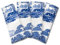 Portmeirion Home & Gifts Napkins S/4, Cotton, Blue & White, One Size