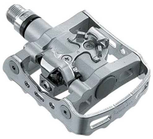 Shimano PD-M324 Bicycle Pedals Silver One Size