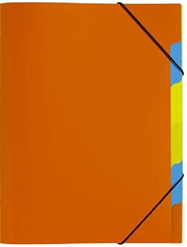 Ordnungsmappe 6tlg. orange PAGNA 41803-09 PP Funky School