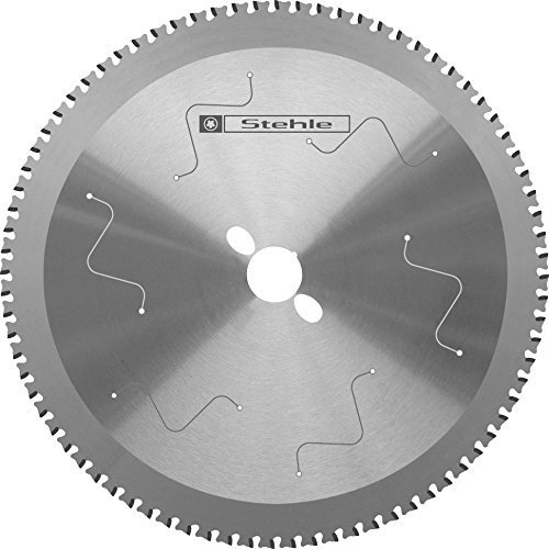 Stehle HW(HM) - Hoja de sierra circular tronzadora (acero, 355 x 2,2 y 1,8 x 30 mm, 90 dientes planos con ranurado alternado)