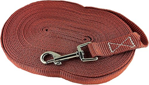 iapyx® 10m Schleppleine mit Handschlaufe (braun)
