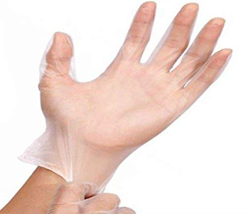 Powder Free Vinyl Gloves Pack of 10 (Small)
