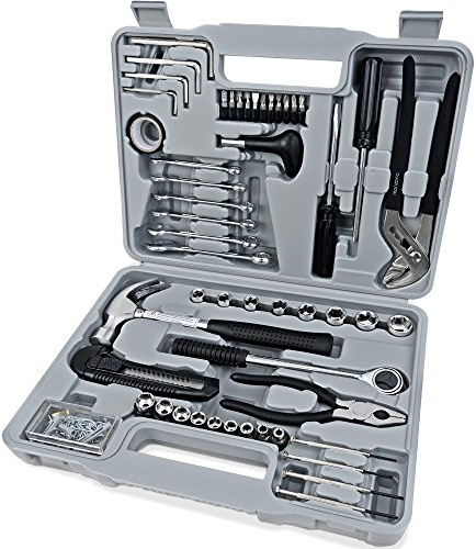 Monzana Cassetta per Attrezzi 141 Pezzi Set Utensili Valigetta Manutenzione Kit Riparazione