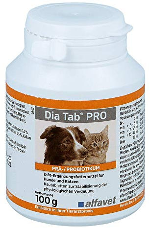 Dia TAB PRO Kautabletten f.Hunde/Katzen 100g