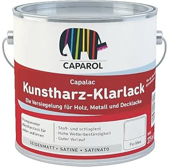caparol Capalac Kunstharz Klarlack Seidenmatt 2,5 L
