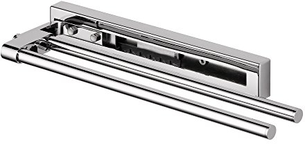 AVENARIUS Handtuchhalter zweiarmig, 320-495 mm ausziehbar, verchromt - Serie Universal