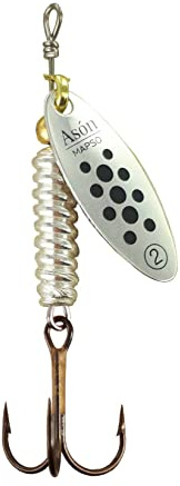 MAPSO - 5 Cucharillas de Pesca ASÓN-2 PN 5 GMS.