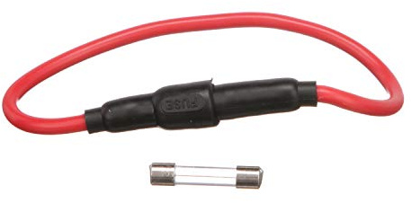 SEACHOICE Fuse Holder 30 Amp | Watertight | 12V | 10 Gauge Wire | Pack of 1