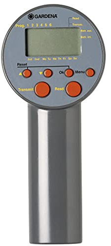 Gardena Programmiereinheit: Bewässerungs-Steuerung zur automatischen Zeitsteuerung von Bewässerungssystemen/Sprinklersystem-Anlagen in Abwesenheit, kabellos (1242-20)