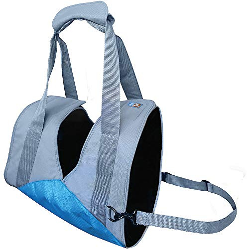 Kurgo Up & About Dog Lifter - Elderly Dog Mobility Aid - Comfortable Padded Chest - Adjustable Support Straps - Lifting Harness for Car Entry & Easy Stair Climbing