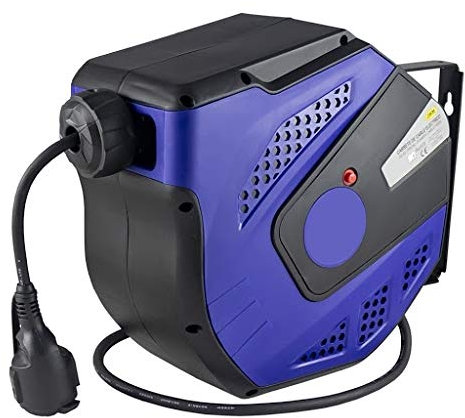 Prolunga elettrica con avvolgicavo automatico 12 + 1m