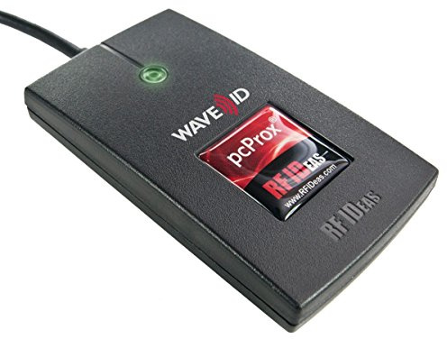 RF IDEAS pcProx Enroll USB 2.0 Negro de Lector de Tarjetas Chip – – Unidad admitidas Tarjetas de Chip (USB 2.0, 50,8 x 15,2 x 85,7 mm, 204 g, FCC, CE, Certificado, IC, 30 – 65 °C, 5 – 95%)