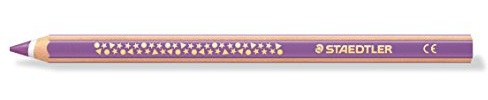 Staedtler 1287-76 Dicki Farbstift super jumbo, Sechskantform, 12 Stück im Kartonetu, van-Dyke-braun