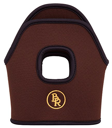 BR Bügelhüllen Bügelschützer Steigbügelschützer Neopren 12 cm pro Paar (braun)