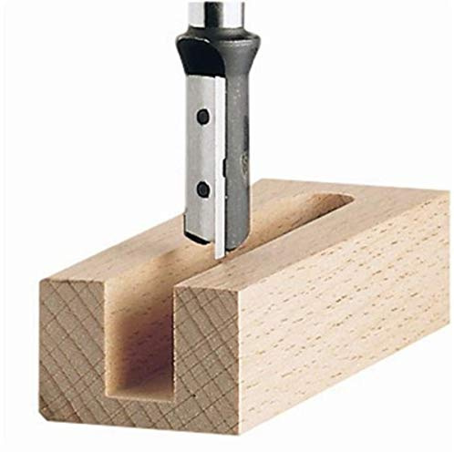 Festool Nutfräser Wendeplatten HW S8 D10/25 WP Z1 Oberfräse | Hartmetall-Wendeplatte, Schaftdurchmesser 8 mm, Fräsdurchmesser 10 mm, Schneidenlänge 25 mm, Gesamtlänge 55 mm