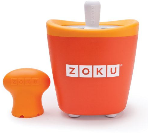Zoku POP Maker SINGOLO ORANGE Quick Pop? Maker singolo crea ghiaccioli sani e divertenti in soli 7-9
