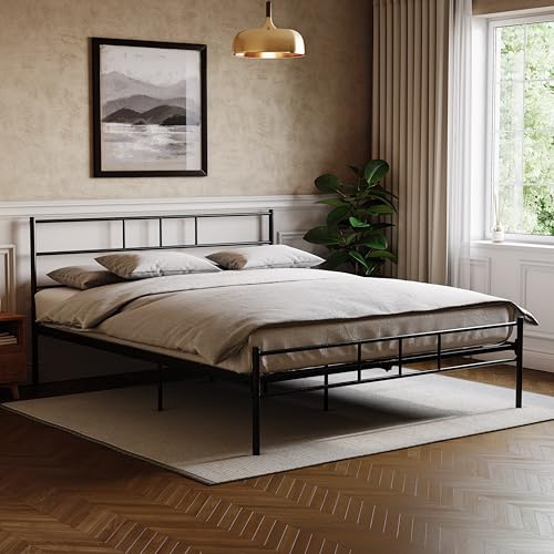 Vida Designs Dorset Bed Double 4 ft 6, Black