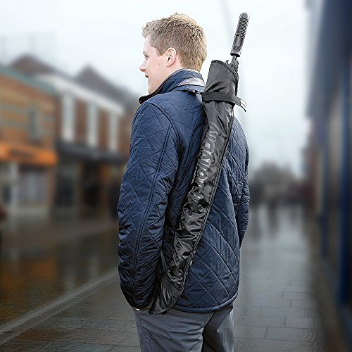BrollyDrySlinger Long Umbrella Case, that stops drips fast!