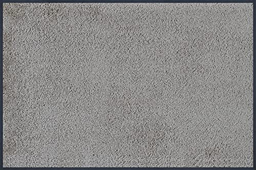 Wash+Dry Fußmatte, Cool Grey 60x90 cm, innen und außen, waschbar