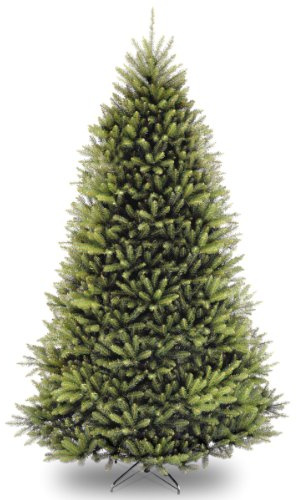 National Tree Company 9 ft Unlit Dunhill Fir Full Artificial Christmas Tree, 4,026 Tips, Includes Stand, Green