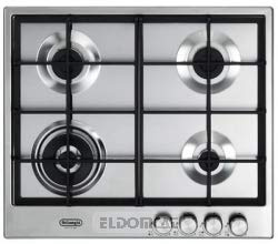 DeLonghi SLF 460 LX piano cottura Incasso Gas Acciaio inossidabile