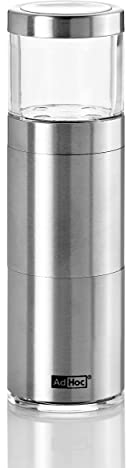 AdHoc 03 PM87 Molinillo para Nuez Moscada, Acero Inoxidable, Pack de 1 Unidad