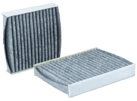 PURFLUX Filtre d'habitacle AHC245-2 Filtre à charbon actif Hauteur: 32 Largeur: 158 Longueur: 155 Compatible avec PEUGEOT 207 3/5 portes WA, WC 208 I 3/5 portes CA, CC 2008 Break CU, CITROËN C3 II SC