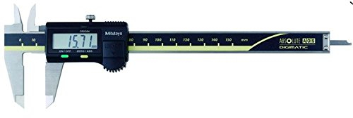 Prüfmittel24 Digital Messschieber Mitutoyo Digimatic 150 mm ABSOLUTE AOS 500-181-30 Edelstahl Tiefenmaß: flach Gewicht: 0.16 kg gültig bis 31.01.2017