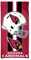 WinCraft NFL Arizona Cardinals Strandtuch, Faser, 4,1 kg/30 x 60