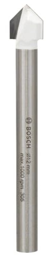 Bosch Professional 1x CYL-9 SoftCeramic Tile Drill Bit (for soft ceramic tiles, Ø 12 x 90 mm, Accessories drill driver)