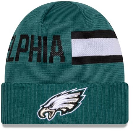 New Era NFL Sideline Tech Knit Mütze - Philadelphia Eagles