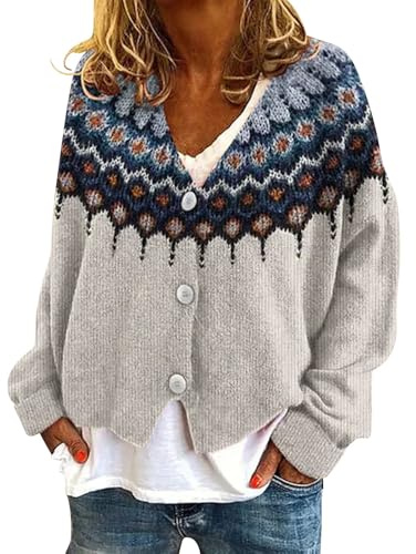 Tunique Femme Fluide Baggy Plage Blouse Ethnique Imprimé Fleurie Long-Manche Chemisier Hawaienne Chic et Élégant D'été Haut Femme Pas Cher Marque Mode Fitness de Travail Vetement Cadeau pour Femmes