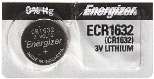 Energizer-Eveready 04096 - 3 Volt Lithium Button Cell Watch Battery (ECR1632BP (CR1632))