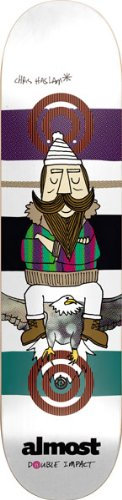 Almost Fast Dudes Deck, 10023383_Haslam_8.25, Mehrfarbig, 8.25-Inch