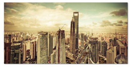 PANORAMA BILD in 120x60cm TOP Bilder! (City Skyline) Wandbild xxl günstig & modern ART PRINT Wandbilder Bilder EXKLUSIVES Fotowandbild auf Leinwand und Keilrahmen Bild Leinwandbild Fotodruck modern Zeitlos Stilvoll wie ein Gemälde Ausführung schöner Kunstdruck auf echter Leinwand als Wandbild mit Rahmen. Preiswerter als Ölbild Gemälde Foto Poster Plakat mit Bilderrahmen.
