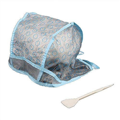 Cuffia per capelli per meches colorazione punte forata con uncinetto colore hair tinta in Nylon riutilizzabile titura hair colour parrucchieri colpi di sole