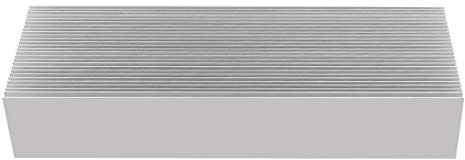 Nxtop Large Aluminum Heatsink 6.3 x2.71 x 1.41 / 160 x 69 x 36mm Heat Sinks Cooling 27 Fin Radiator for IC Module, PC Computer, Led, PCB