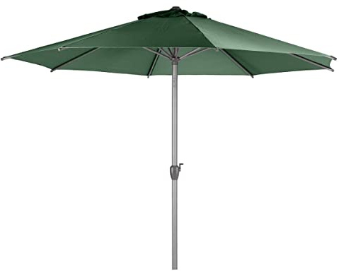 JJA Parasol Mat Central Rond 3m Loompa Olive