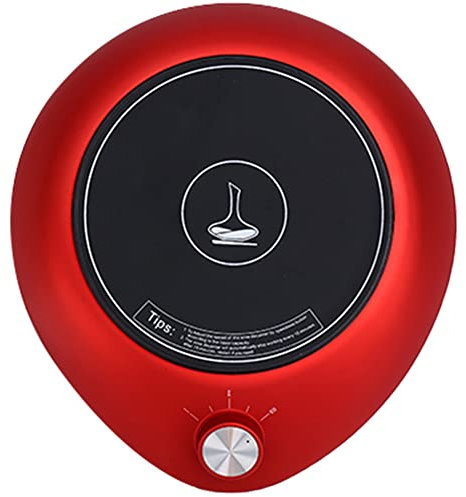 HYQNG Base per aeratore per Vino Elettrico, Decanter con Rotazione Automatica e agitazione con impostazioni di temporizzazione, velocità Regolabile, induzione a gravità, per aerazione dell'Aria del